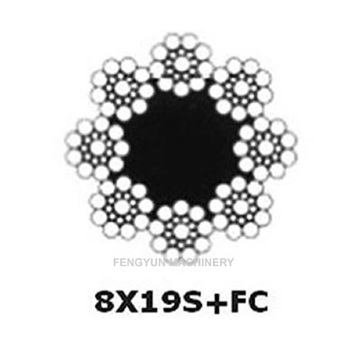 8×19 S+FC Steel Wire Rope
