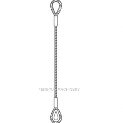 Wire Rope Sling-Soft Eyes and Soft Eye/Thimble Eye
