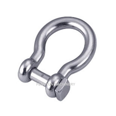 Stainless Steel Square Head Pin Bow Shackle