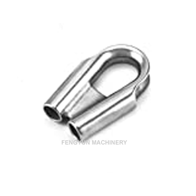 Tubular Thimble Cast with Gusset Stainless Steel