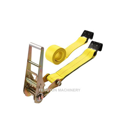 3” Flat Hook Ratchet Strap