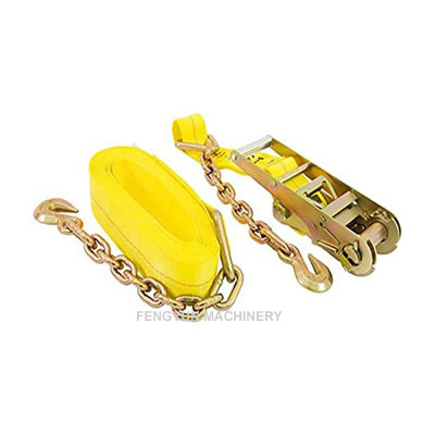3″ Ratchet Strap w/ Chain Extension