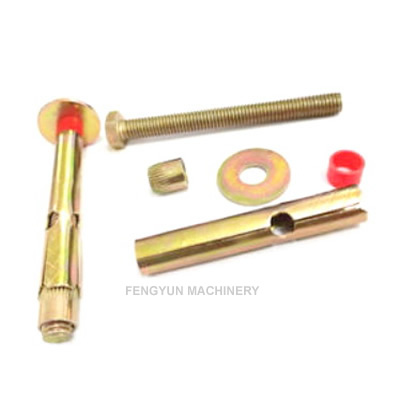 European Type Hex Nut Sleeve Anchor, Sleeve Anchor Bolt With Anti-rotating Pin